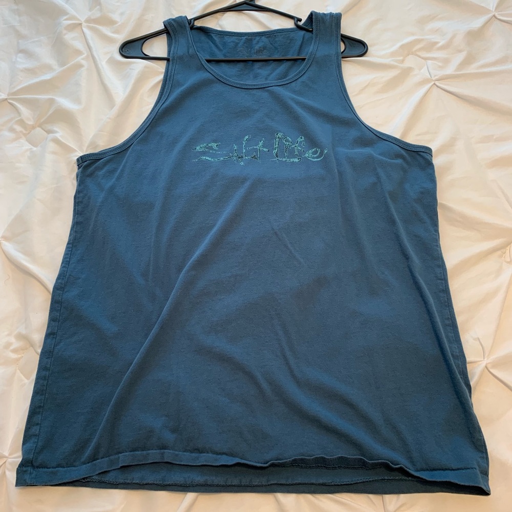 Salt Life Tank Top - Blue - Size XL